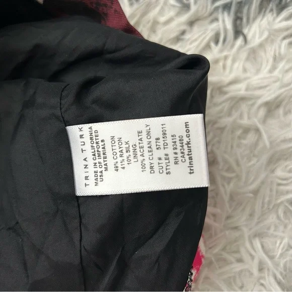 Trina Turk Watercolor Cosima Sheath Dress - Picture 8 of 8